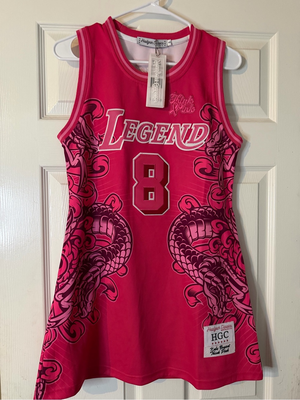 Kobe Bryant jersey dress with pockets
